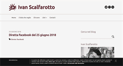 Desktop Screenshot of ivanscalfarotto.it