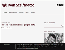 Tablet Screenshot of ivanscalfarotto.it